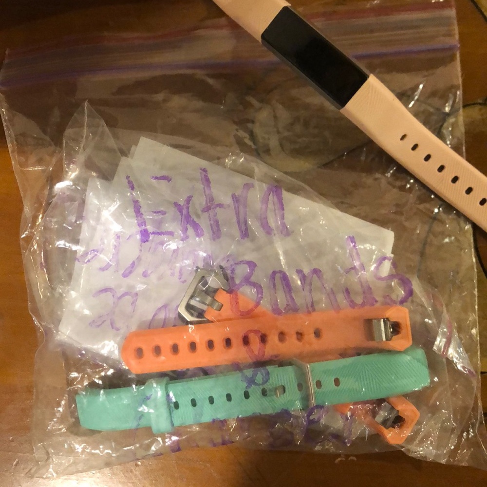 Fit bit with extra bands!